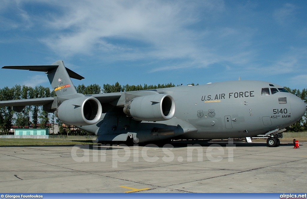 05-5140, Boeing C-17A Globemaster III, United States Air Force