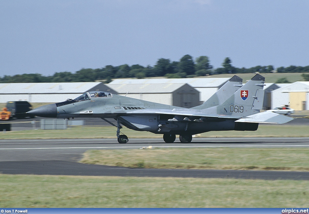 0619, Mikoyan-Gurevich MiG-29A, Slovak Air Force