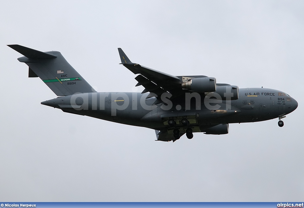 08-8194, Boeing C-17A Globemaster III, United States Air Force