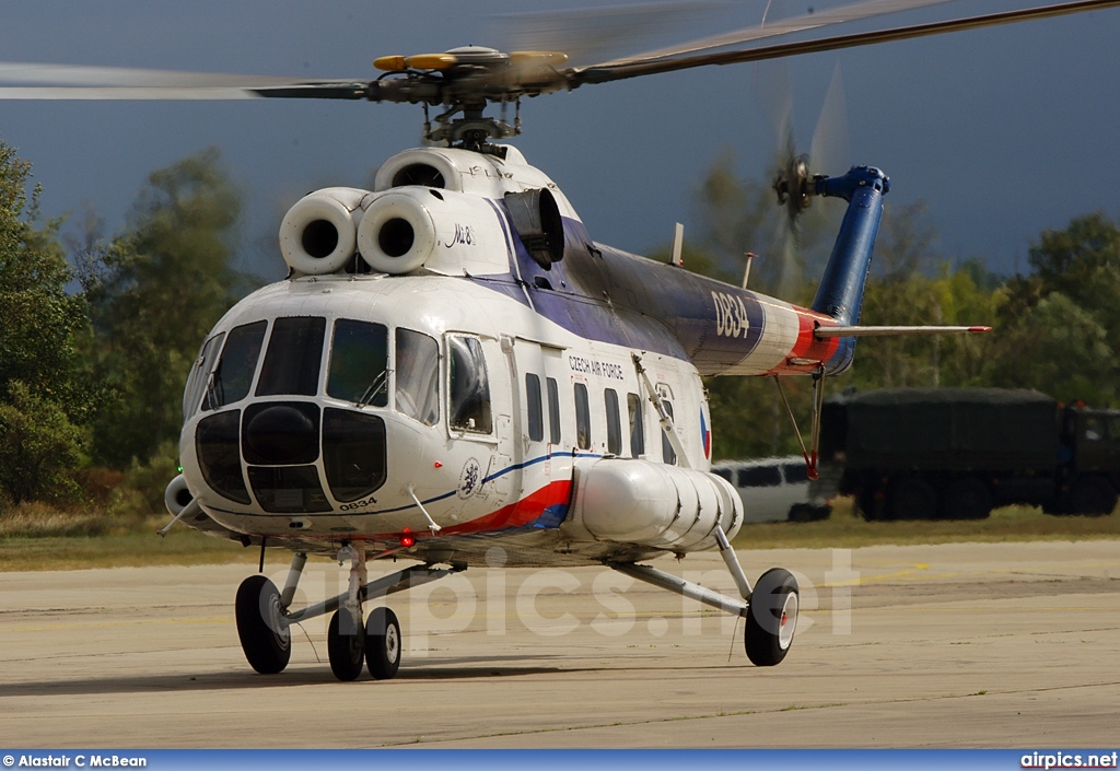 0834, Mil Mi-8S, Czech Air Force