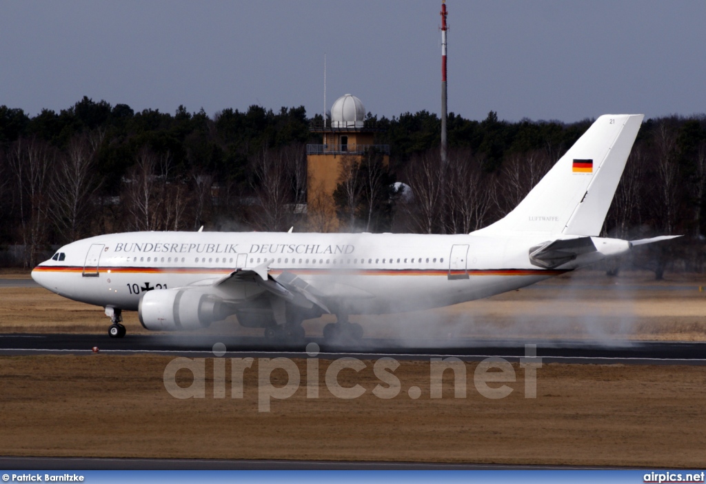 10-21, Airbus A310-300, German Air Force - Luftwaffe