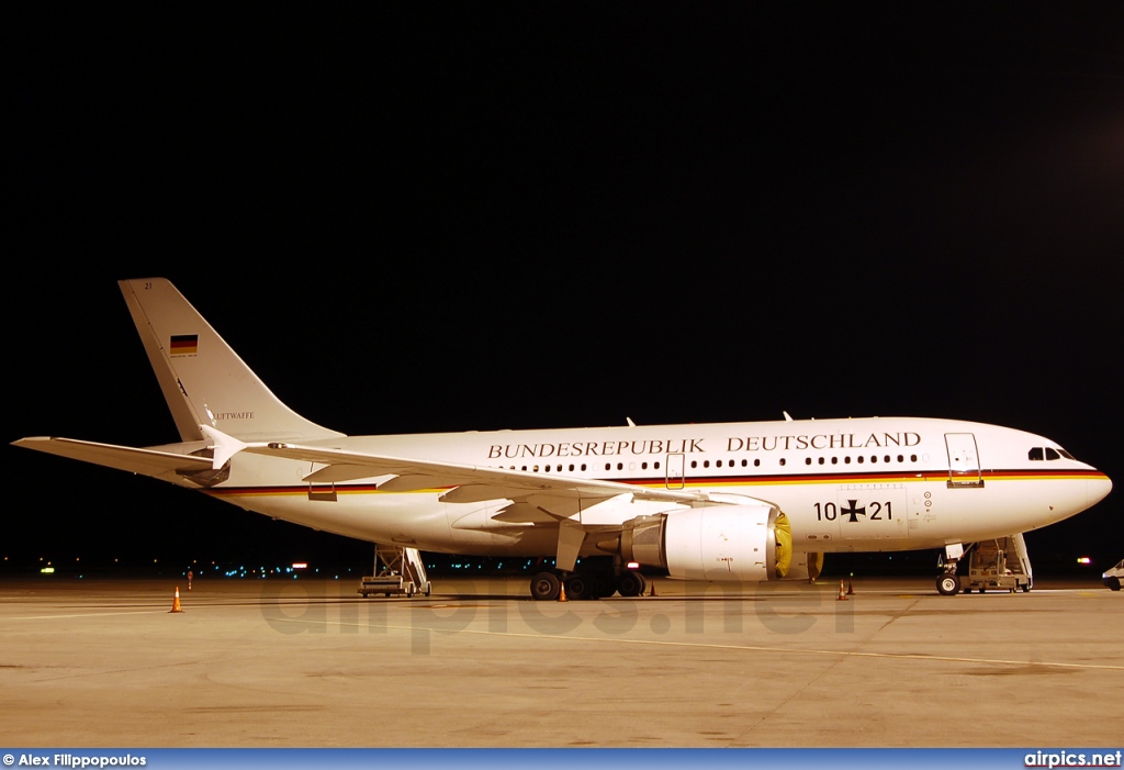 10-21, Airbus A310-300, German Air Force - Luftwaffe