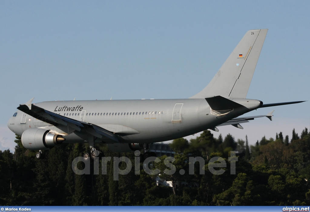 10-24, Airbus A310-300, German Air Force - Luftwaffe