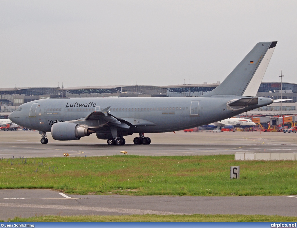 10-26, Airbus A310-300, German Air Force - Luftwaffe