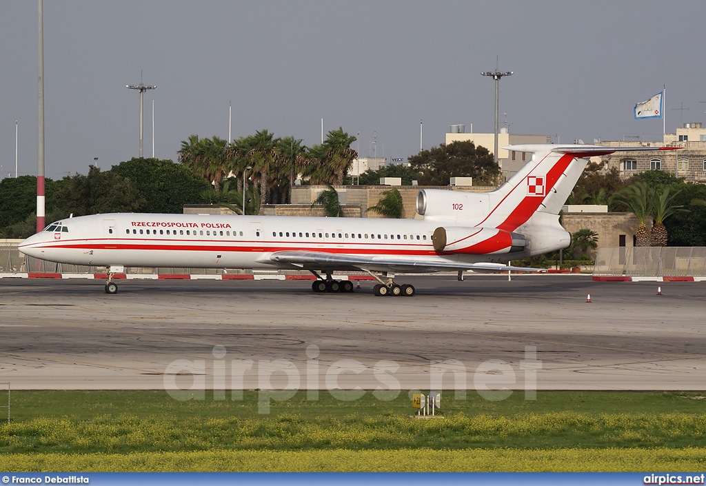 102, Tupolev Tu-154M, Polish Air Force