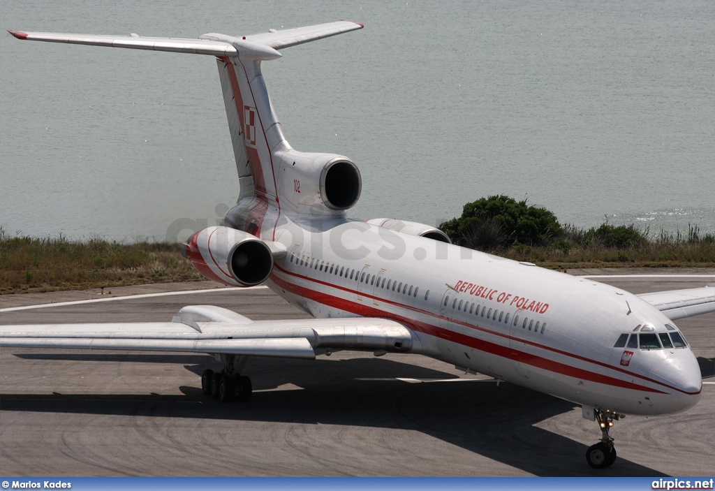 102, Tupolev Tu-154M, Polish Air Force