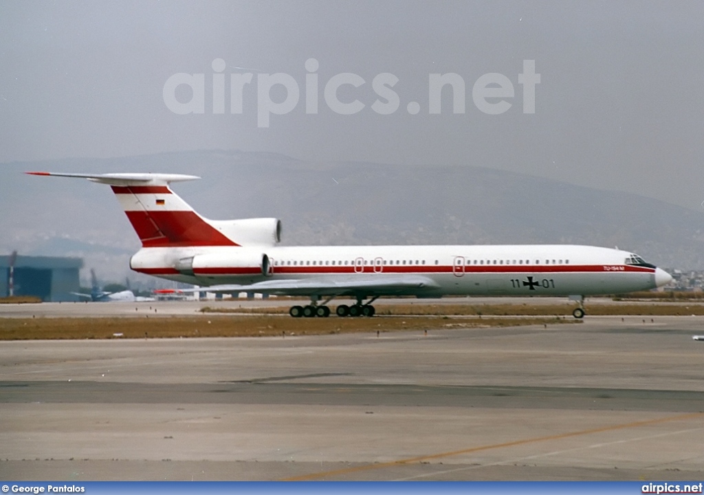 11-01, Tupolev Tu-154M, German Air Force - Luftwaffe