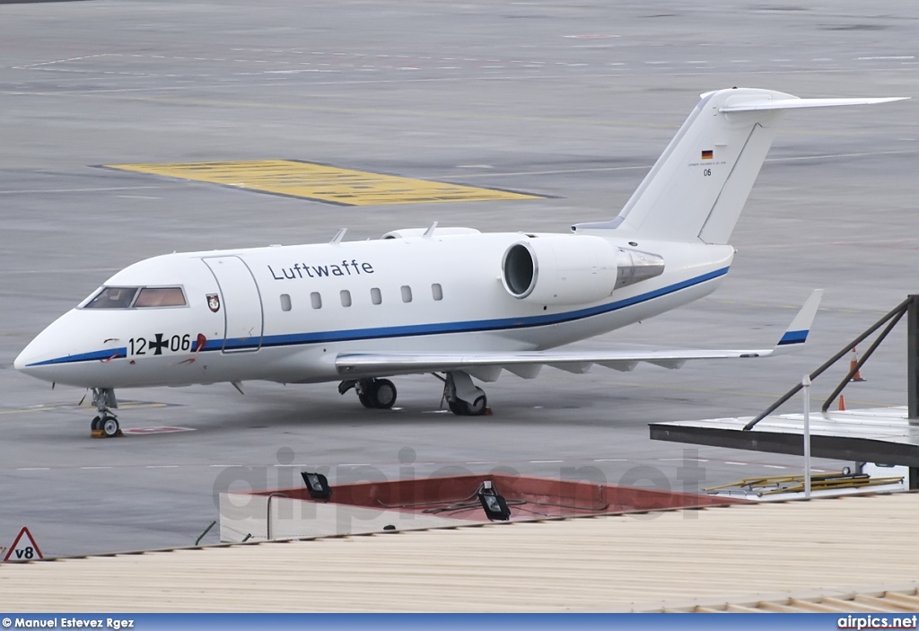 12-06, Bombardier Challenger 600-CL-601, German Air Force - Luftwaffe