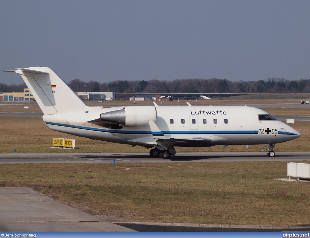 1205, Bombardier Challenger 600-CL-601, German Air Force - Luftwaffe