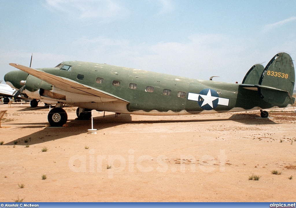 12473, Lockheed R50-5 Lodestar, United States Air Force