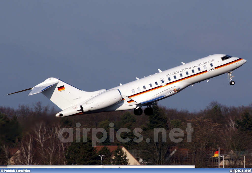 14-02, Bombardier Global 5000, German Air Force - Luftwaffe