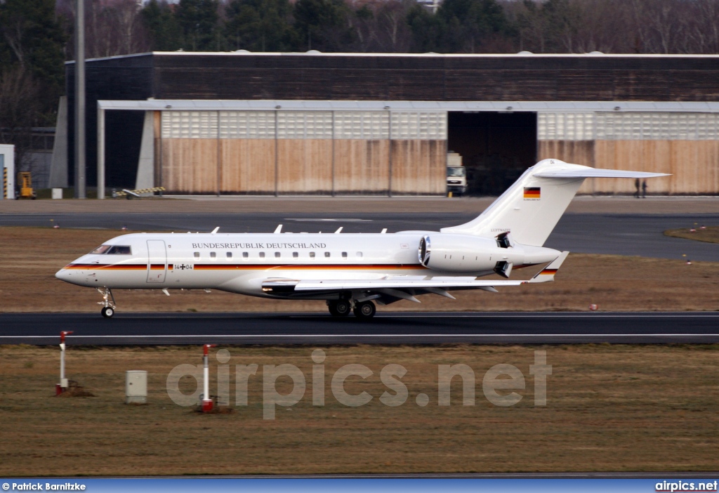 14-04, Bombardier Global 5000, German Air Force - Luftwaffe