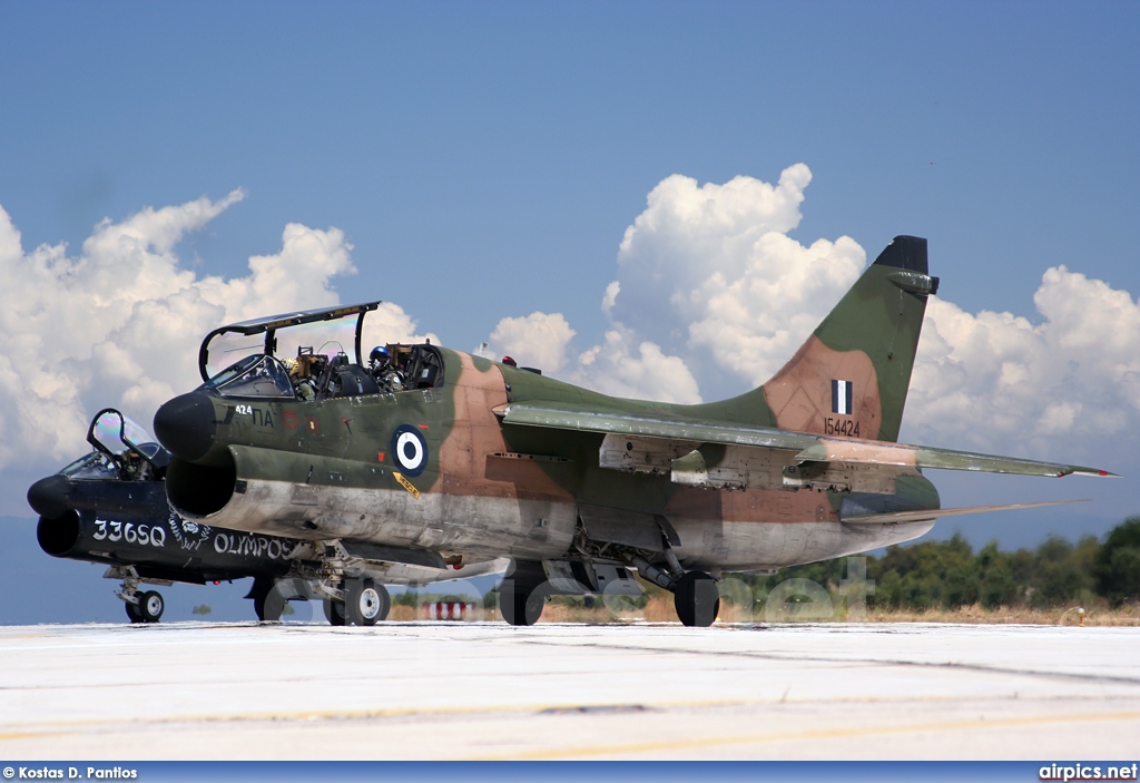 154424, Ling-Temco-Vought TA-7C Corsair II, Hellenic Air Force