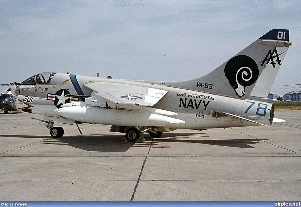 159294, Ling-Temco-Vought A-7E Corsair II, United States Navy