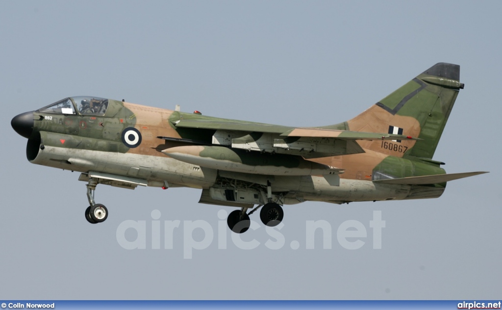 160867, Ling-Temco-Vought A-7E Corsair II, Hellenic Air Force