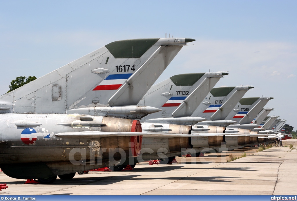 16174, Mikoyan-Gurevich MiG-21UM, Serbian Air Force