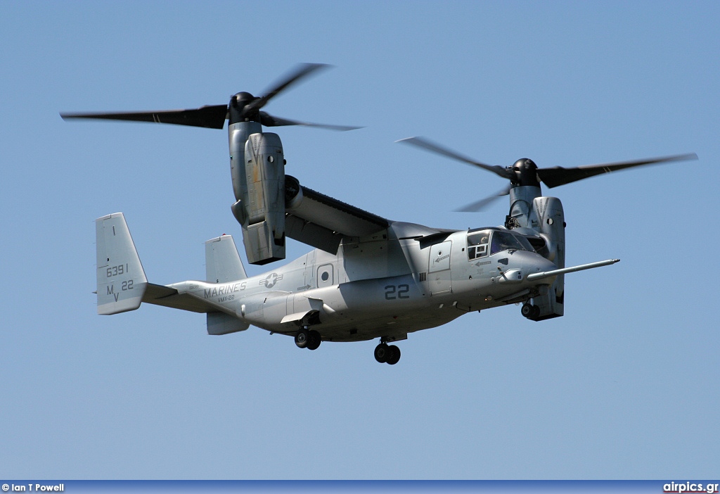 166391, Bell-Boeing MV-22B Ospray, United States Marine Corps