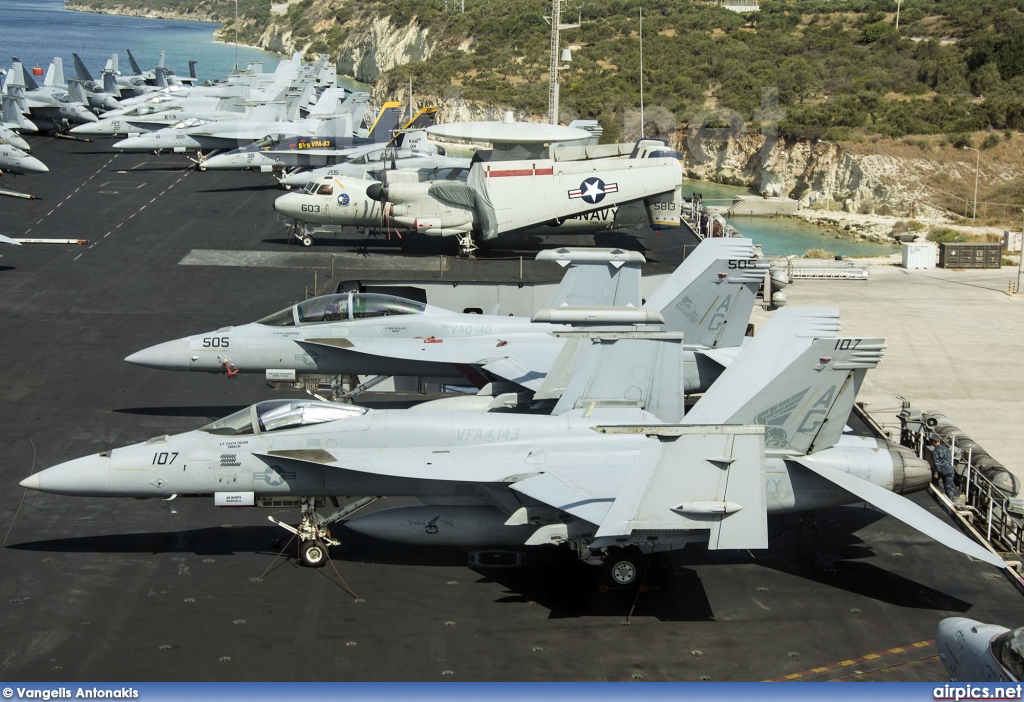 166607, Boeing (McDonnell Douglas) F/A-18E Super Hornet , United States Navy