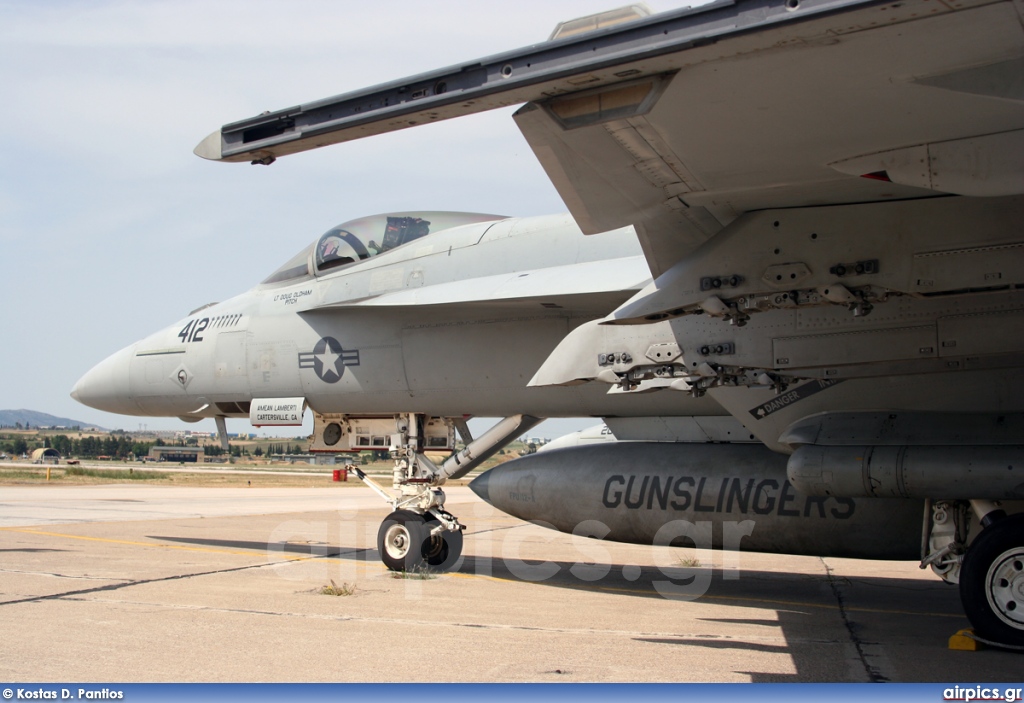 166648, Boeing (McDonnell Douglas) F/A-18E Super Hornet , United States Navy