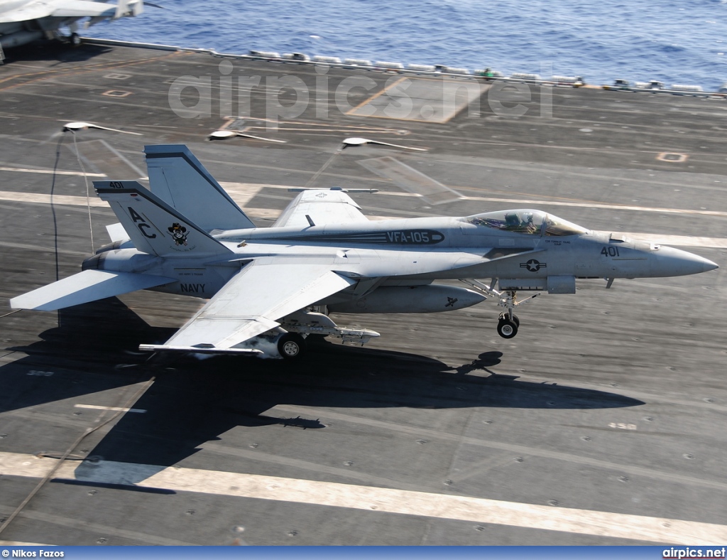 166651, Boeing (McDonnell Douglas) F/A-18E Super Hornet , United States Navy