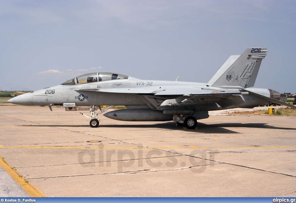 166669, Boeing (McDonnell Douglas) F/A-18F Super hornet, United States Navy