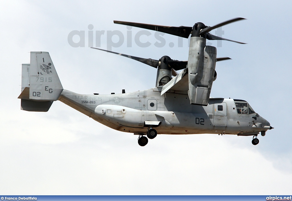 167915, Bell-Boeing MV-22B Ospray, United States Marine Corps