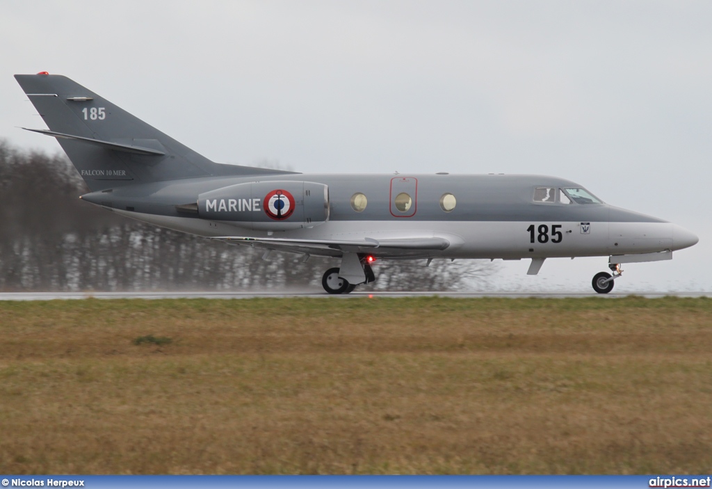 185, Dassault Falcon 10MER, French Navy - Aviation Navale