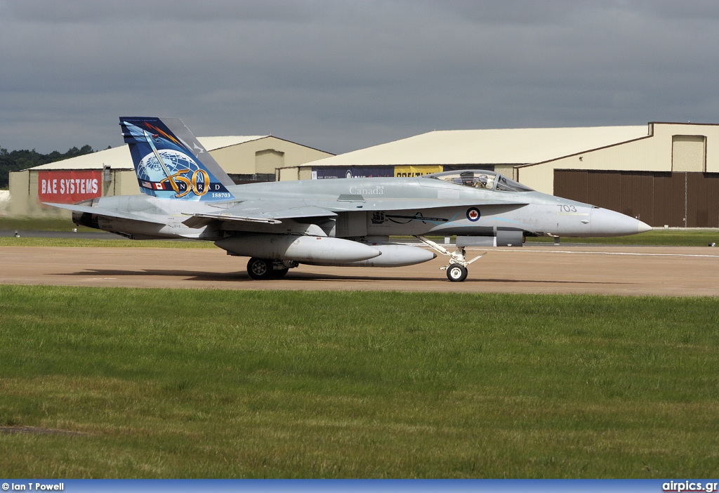 188703, Boeing (McDonnell Douglas) CF-18A Hornet, Canadian Forces Air Command