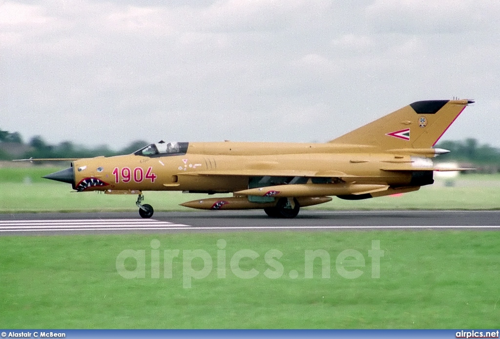 1904, Mikoyan-Gurevich MiG-21bisK, Hungarian Air Force