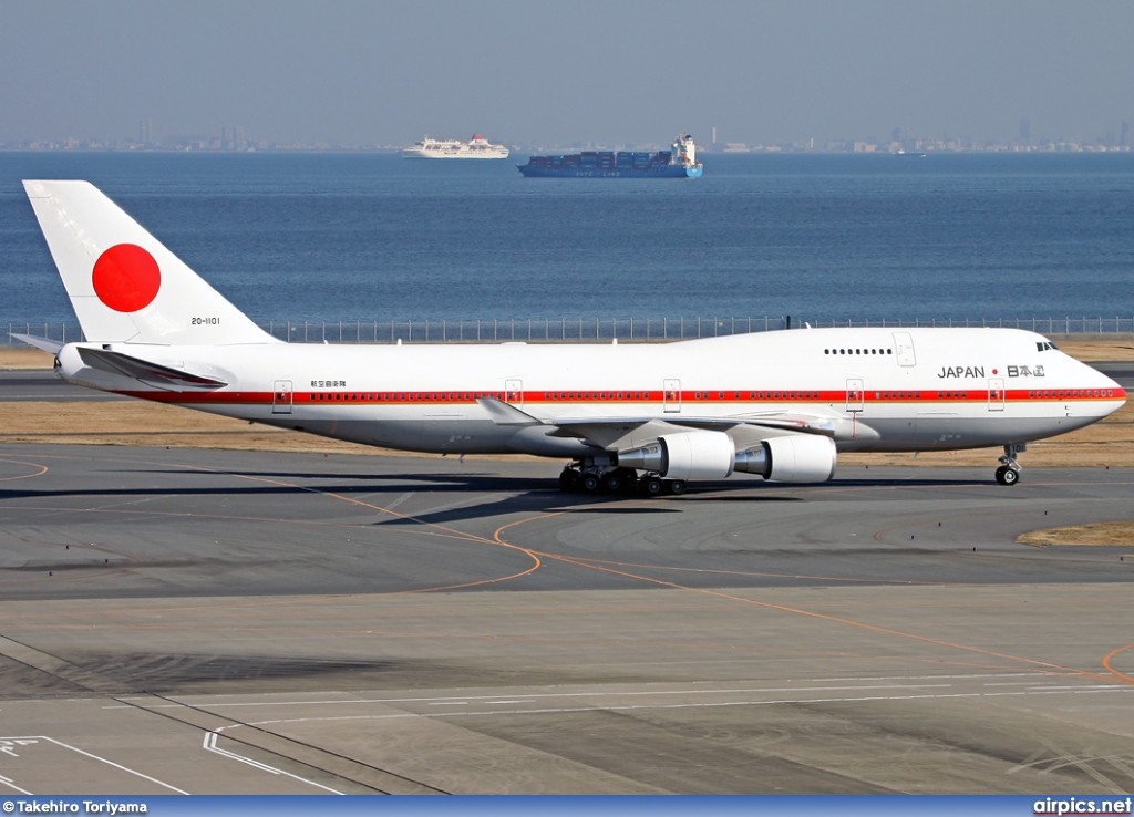 20-1101, Boeing 747-400, Japan Air Self-Defense Force