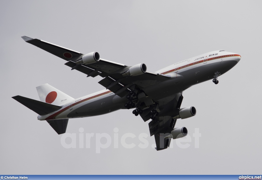 20-1102, Boeing 747-400, Japan Air Self-Defense Force