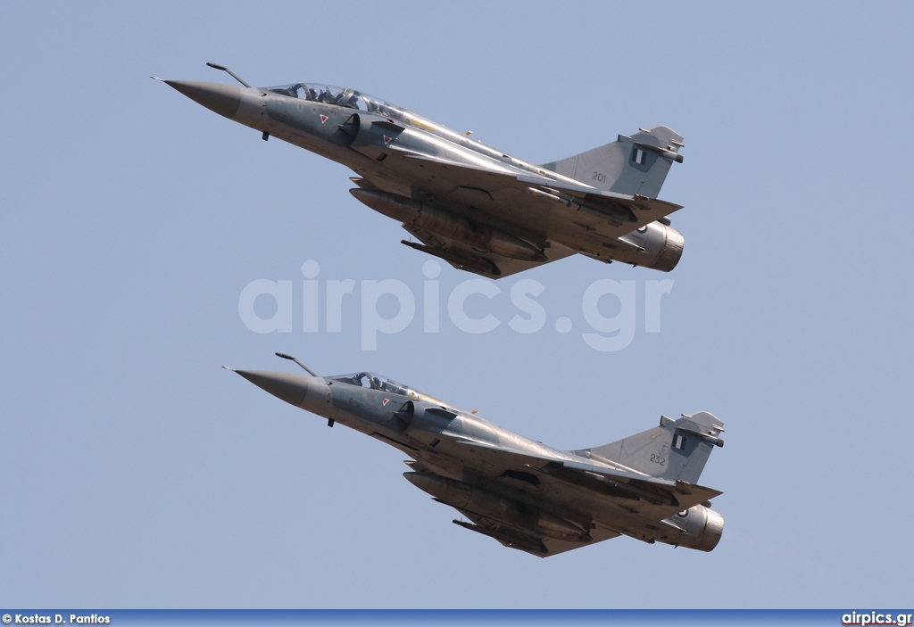 201, Dassault Mirage 2000BG, Hellenic Air Force