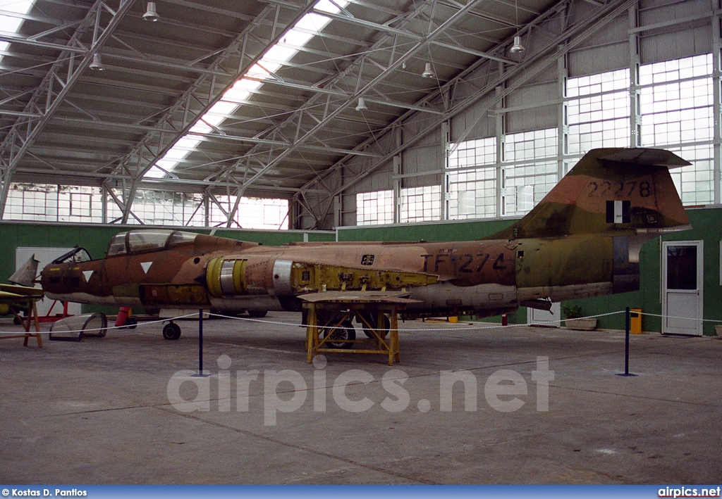 22274, Lockheed TF-104G, Hellenic Air Force