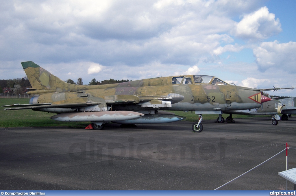 25-52, Sukhoi Su-22UM3K, German Air Force - Luftwaffe