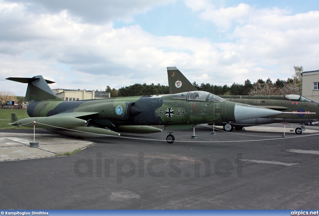 26-49, Lockheed F-104G Starfighter, German Air Force - Luftwaffe