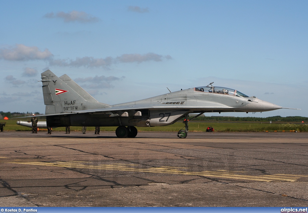 27, Mikoyan-Gurevich MiG-29UB, Hungarian Air Force