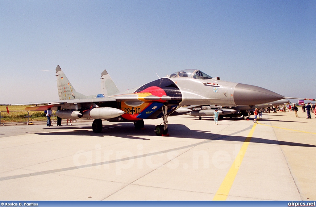 29-10, Mikoyan-Gurevich MiG-29G, German Air Force - Luftwaffe