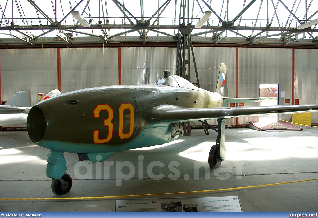30, Yakovlev Yak-17 Feather, Czech Air Force