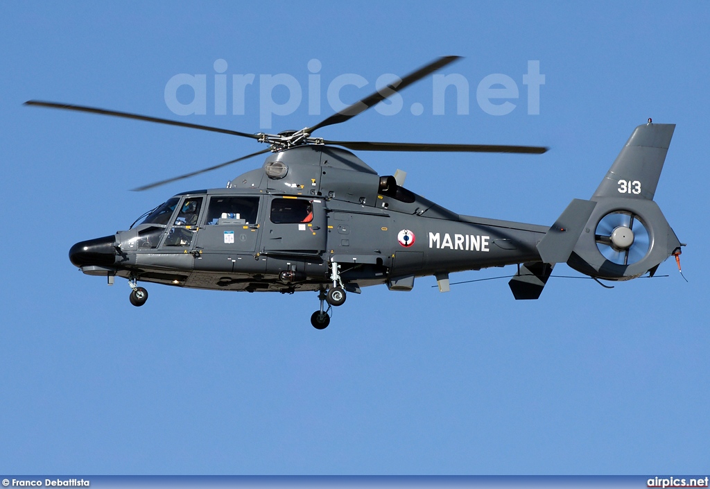 313, Aerospatiale (Eurocopter) AS 365-N2 Dauphin, French Navy - Aviation Navale