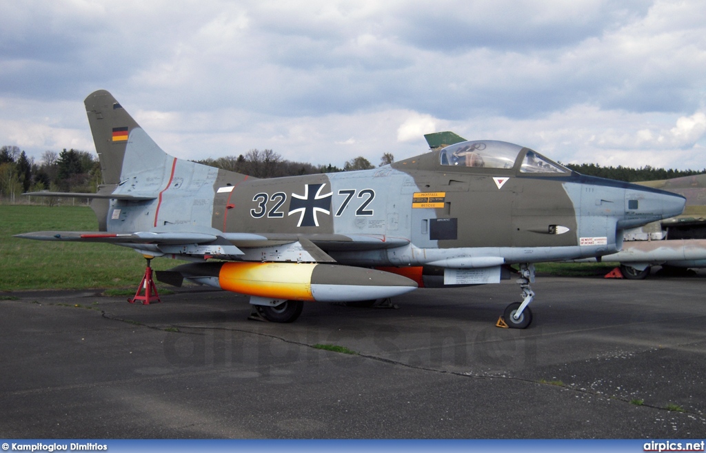 3272, Fiat G.91R-3, German Air Force - Luftwaffe