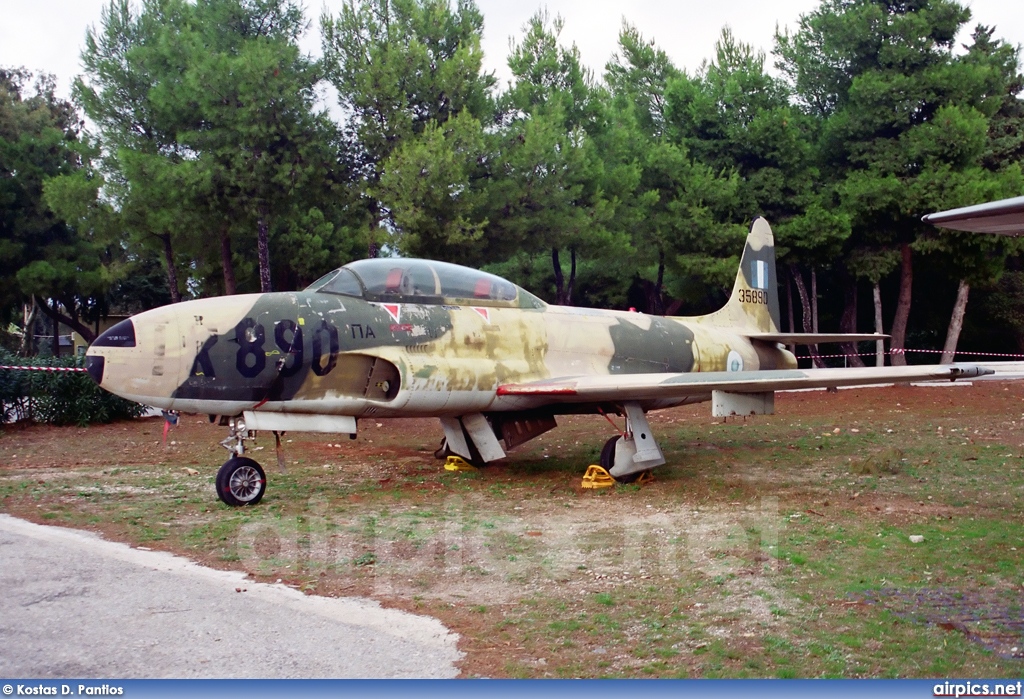 35890, Lockheed T-33A, Hellenic Air Force