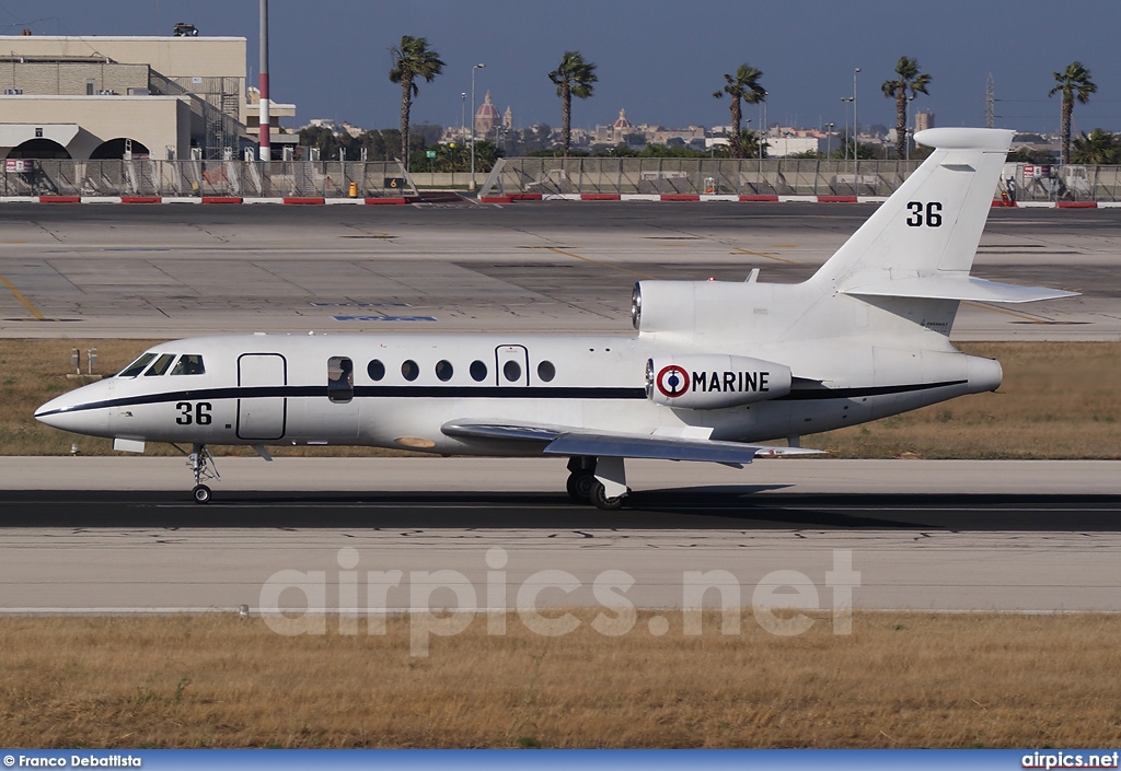 36, Dassault Falcon-50, French Navy - Aviation Navale