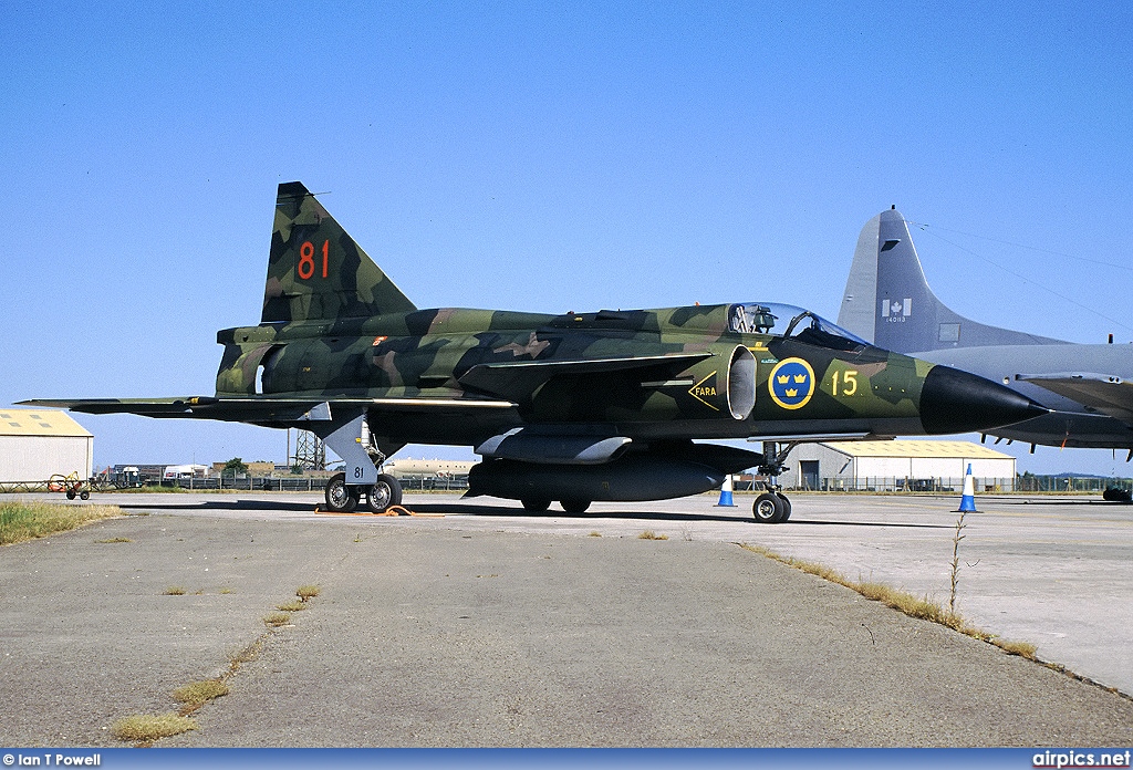 37908, Saab AJSH-37 Viggen, Swedish Air Force