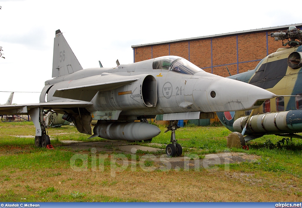 37957, Saab AJSF-37 Viggen, Swedish Air Force