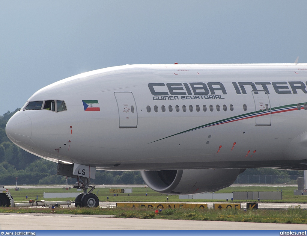 3C-LLS, Boeing 777-200LR, Ceiba International