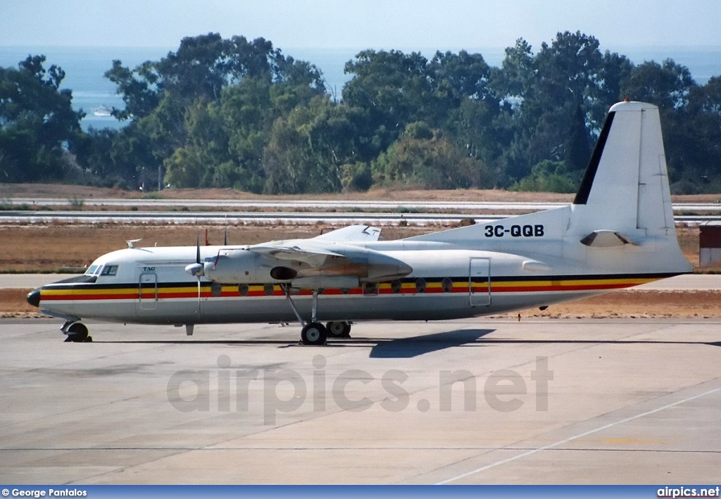 3C-QQB, Fokker F27-600 Friendship, TAG Aviation