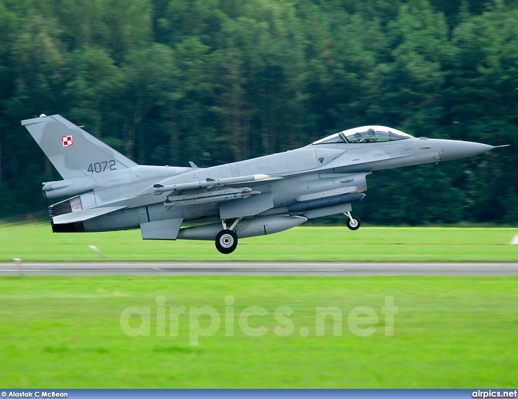 4072, Lockheed F-16C Fighting Falcon, Polish Air Force