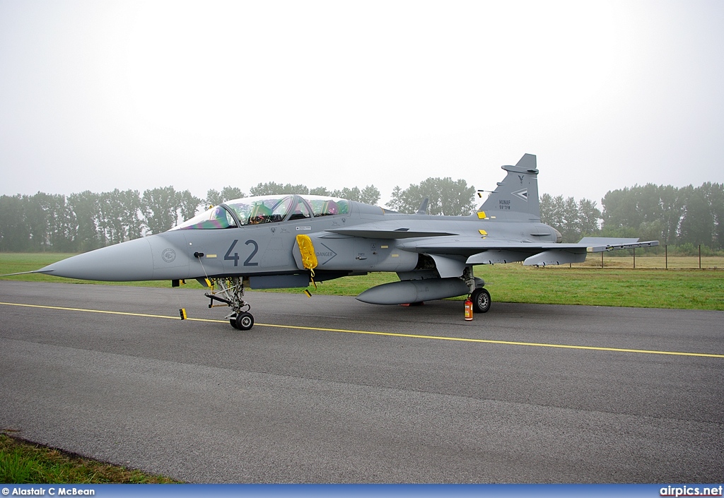 42, Saab JAS 39D Gripen, Hungarian Air Force