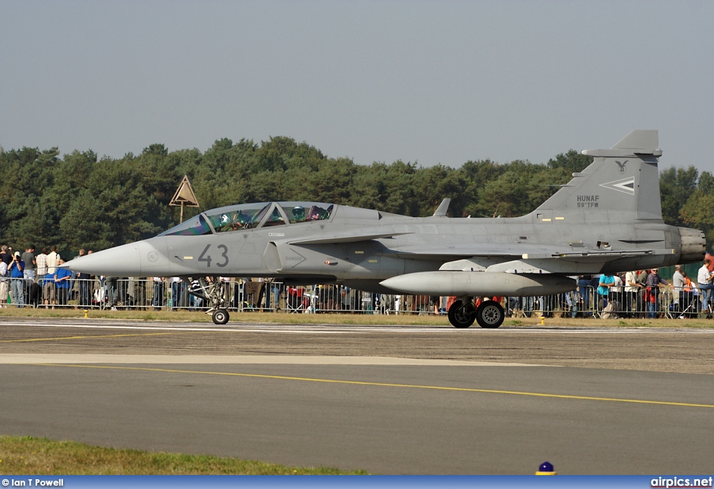 43, Saab JAS 39D Gripen, Hungarian Air Force