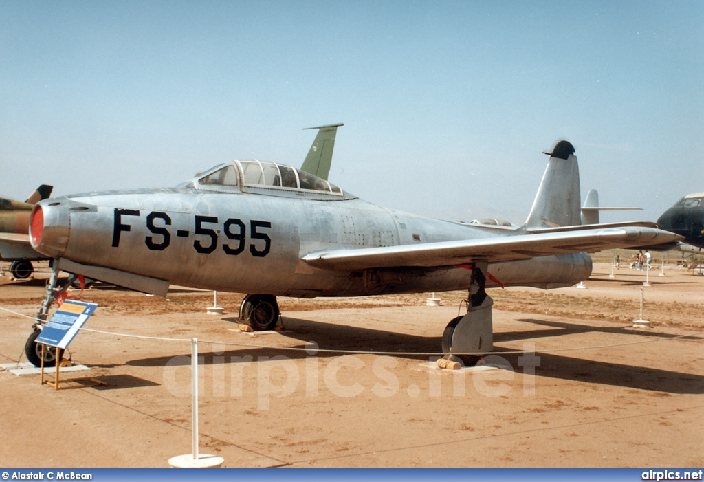 47-1595, Republic F-84C Thunderjet, United States Air Force